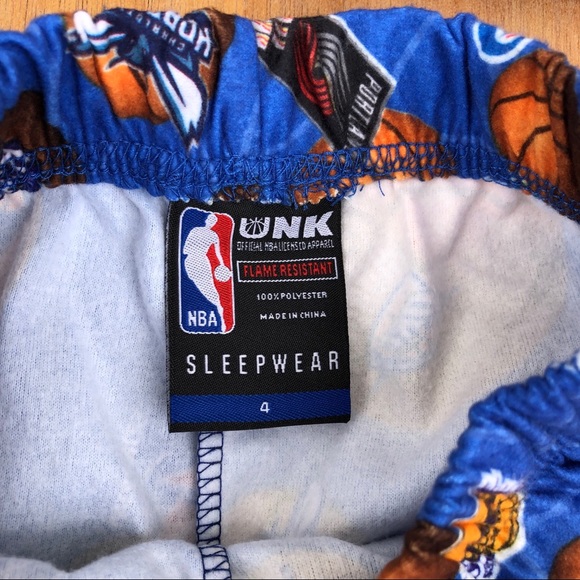 any Pajamas Nba Boys Basketball Pajamas 2 Piece Pjs Set Poshmark